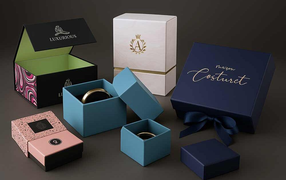 luxurious rigid boxes