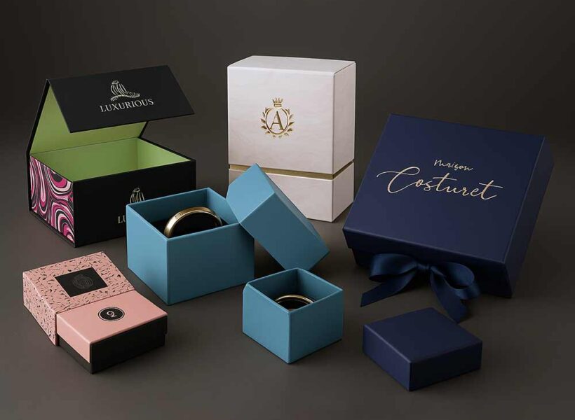 luxurious rigid boxes